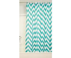 Chiaro colore Croydex Tenda da doccia in PVC ghiaccio