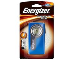 Energizer Torcia LED Metal Compact, 28 lumens/raggio luminoso: 40 m /durabilitÃ 90h, colori assortiti