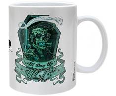 Pyramid International Tazza In Ceramica Bianca Con Scritta 'Biohazard' - Regalo Originale