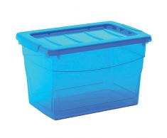 KIS 8609000 0188 03 Omni Box Scatola Portaoggetti Plastica Blu 16 L