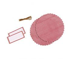 RAYHER 68000000Â Decorativo Set F. Barattolo di marmellata riquadri, SB BTL 1set