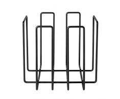 blomus Wires Portariviste, Nero, Taglia Unica