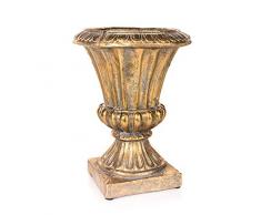 EUROCINSA RIF. Vaso Firenze 39Ãx52 cm Oro Antico