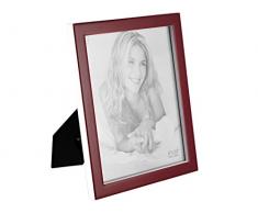 H&H Portafoto Plastica Rosso Cm20X25 Arredo E Decorazioni Casa, 20x25 cm
