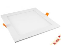 Pannello 18Watt, Quadrato Luce Naturale U ltra Slim Incasso