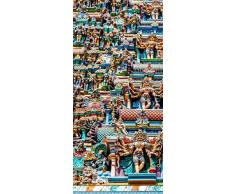ID PeelitStickit-015 60 x 130 cm, Altezza (Hindu Temple, di Alta qualitÃ , Carta da Parati, in Vinile, da Parete