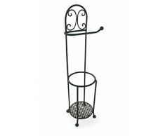 Galileo Casa 2420639 Portarotolo, Ferro, Grigio, 26x59x106 cm