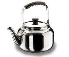 Lacor 68235- Caffettiera Pava Fondo Doppio, 2.8 litri, Inox 18/10