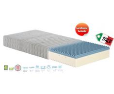 Materassimemory - Materasso Matrimoniale Memory Foam Onda, misura 180x190 H21 cm, rivestimento sfoderabile