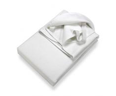 Setex 14U2080200001002 - Coprimaterasso Impermeabile in Molton, a 3 Strati, 80 x 200 cm, 100% Cotone, Bianco