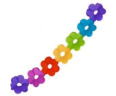 Decor Service - Ghirlanda di Carta, Multicolore, 3,6 m