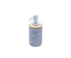 Ridder Cement - Dispenser per Sapone in Cemento, Colore: Grigio 7,6 x 7,6 x 18 cm