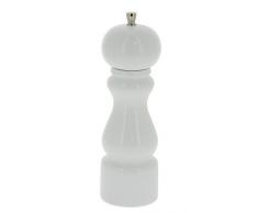 Marlux 245 - Macinino da Pepe in faggio Laccato e macina in Acciaio, 14 cm, Colore: Bianco