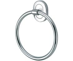 sanicomfort 1845330Â Anello Porta Asciugamani Smodo, Cromo/Metallo