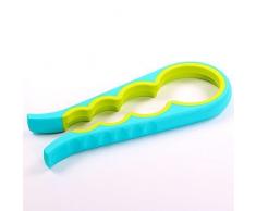 Keraiz Easy artrite Bottiglia apriscatole per Gli Anziani, Giallo, 10Â x 3Â x 3Â cm