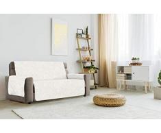 Italian Bed Linen Copridivano Antiscivolo Glamour, Panna, 1 Posto