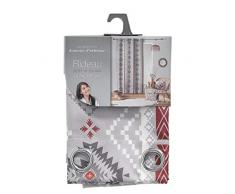 Douceur dIntérieur Ikadream - Tenda con Occhielli, 140 x 260 cm, in Poliestere Stampato