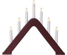 Best Season Jarve candeliere, legno, E10, Red