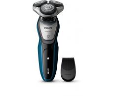 Philips AquaTouch S5420/08 Rasoio Elettrico Rotazione Trimmer Blu, Grigio