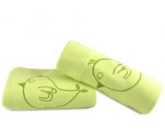 Mi Casa - Coperta in Pile Mi Zoo Verde, 110 x 80