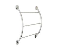 Croydex Britannia Flexi-Fix Cromato Curvo Porta Asciugamani