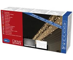 Konstsmide 2764-002 luci tenda, plastica, bianco