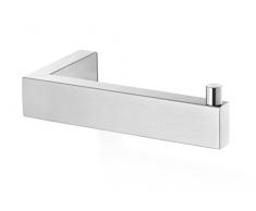 ZACK 40374 Linea Porta Rotolo di Carta igienica, Acciaio Inox Opaco