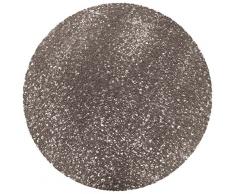 DECORLINE 38 cm-Tovaglietta segnaposto in PVC per Tortilla, colore: grigio grigio
