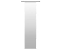 Home fashion Madrid Tenda a Pannello, Poliestere, Grigio, 245 x 60 cm