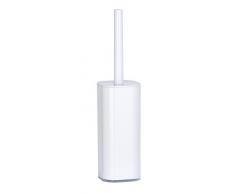 Wenko garnitur Oria porta scopino, acrilico, bianco, 9Â x 9Â x 38.5Â cm