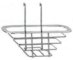 kela Prisma 19632 - Scaffale da Cucina, in Metallo Cromato