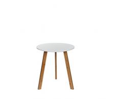 Decorazioni Mica Plant Tavolo, Legno, Bianco, H: 50 cm D: 32 cm