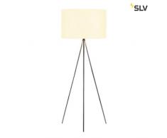 SLV fenda lampada da terra, in acciaio, cromo