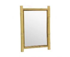 Dcasa bambù Specchi da Parete Mobili Adesivi Decorazione della Casa Unisex Adulto, Multicolore (Multicolore), Unico