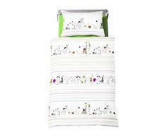 Dream Art Kids 143604 Biancheria da Letto per Bambini, Set da 2, Multicolore, 100x135 (2)