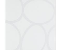 GARDINIA Tenda a pannello (1 pezzo), Scorrevole, Opaco, Tenda a pannello decorazioni in tessuto, Motivo a pietra, Bianco, 60 x 245 cm (LxA)