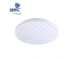 GSC Evolution - Plafoniera LED Sand 60 W, 3000 K, bianco, 560 x 560 x 110 mm