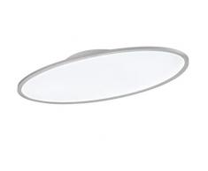 WOFI Lampada da interni, soggiorno, plafoniera, lampada, dimmer, Memory, Timer, Telecomando, Bianco, Plastica, 36 W