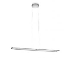 Philips Lighting Lampada a Sospensione, Barra, LED, Metallo, Cromo