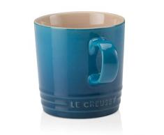 Le Creuset, Tazza con Manico, 200 ml, Gres, 10 cm di Altezza, Blu Marsiglia