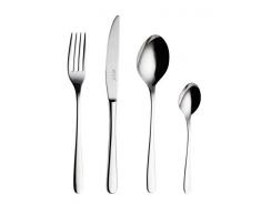 Vivo by Villeroy & Boch Group New Fresh Basic Set di Posate, Acciaio Inossidabile, 24 Pezzi, Argento