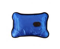 Adler AD 7427 - Borsa dellacqua calda elettrica con rivestimento morbido, 360 W, cuscino termico per adulti e bambini, mantiene la temperatura fino a 5 ore, cuscino e biberon, colore: blu