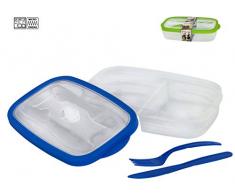 CB 17812 - Contenitore per Il Pranzo ermetico con Posate assortite, Unico