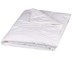 KÃ¼nsemÃ¼ller Coperta Estiva Cashmere, Cotone, Bianco, 155 x 220 cm