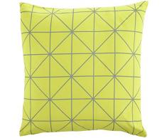 Homemaison 09483-0-AL Cuscino in Tela di Cotone/1 x 60 cm, Colore: Giallo