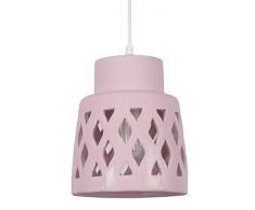 Tosel 11483 Algarve - Lampada a sospensione in ceramica, 100 W E27 crema