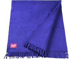 Esprit Home 99909Â âÂ 071Â âÂ 140Â âÂ 180Â Waffle Plaid, Tessuto, Viola, 180Â x 140Â cm