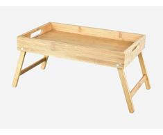 Mi Casa - Vassoio per Letto in bambÃ¹, 44 x 27, Unico