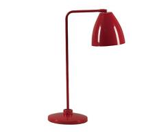Twist Design Cervasca Lampada da Tavolo E27, 60 W, Rosso, 19 x 19 x 54 cm