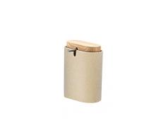 RIDDER Sassy - Dispenser per Sapone in poliresina, Colore: Beige 10 x 7,5 x 12,8 cm.